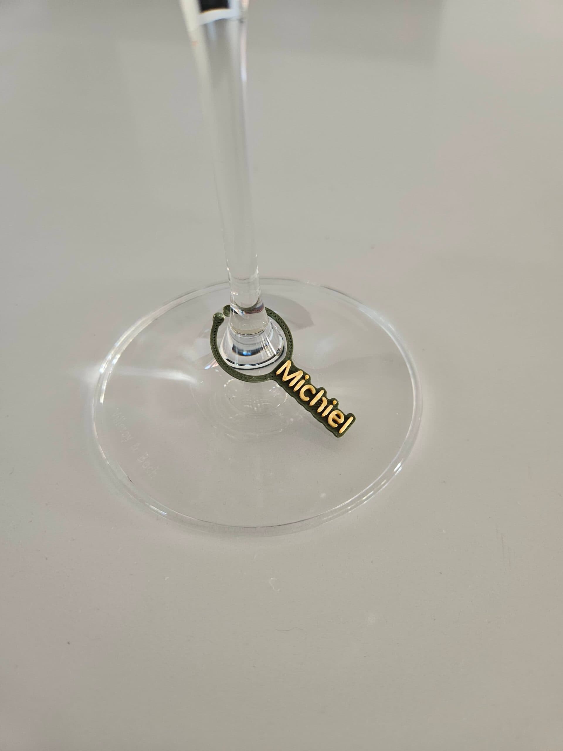 Gepersonaliseerde glasring
